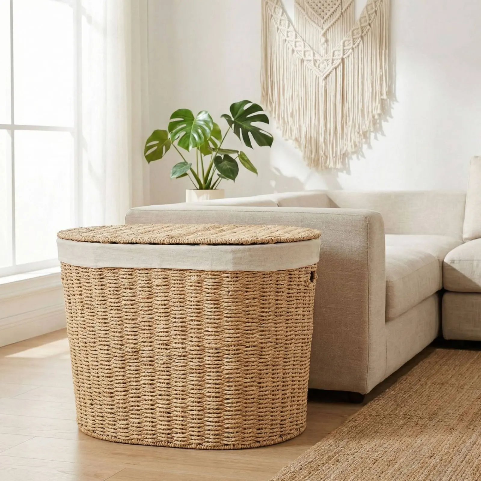 paper-rope-hamper-handwoven-woven-laundry-hamper-paper-rope-basket-decorative-wicker-bin-space-saving-for-bedroom-living-room