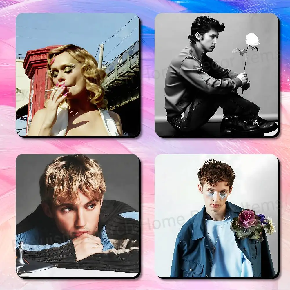 T-Troye S-Sivan Shes the Best Fridge Freezer Refrigerator Magnets Metal Cabinet Dimensions 75x75mm Magnetic Sticker Cover Home