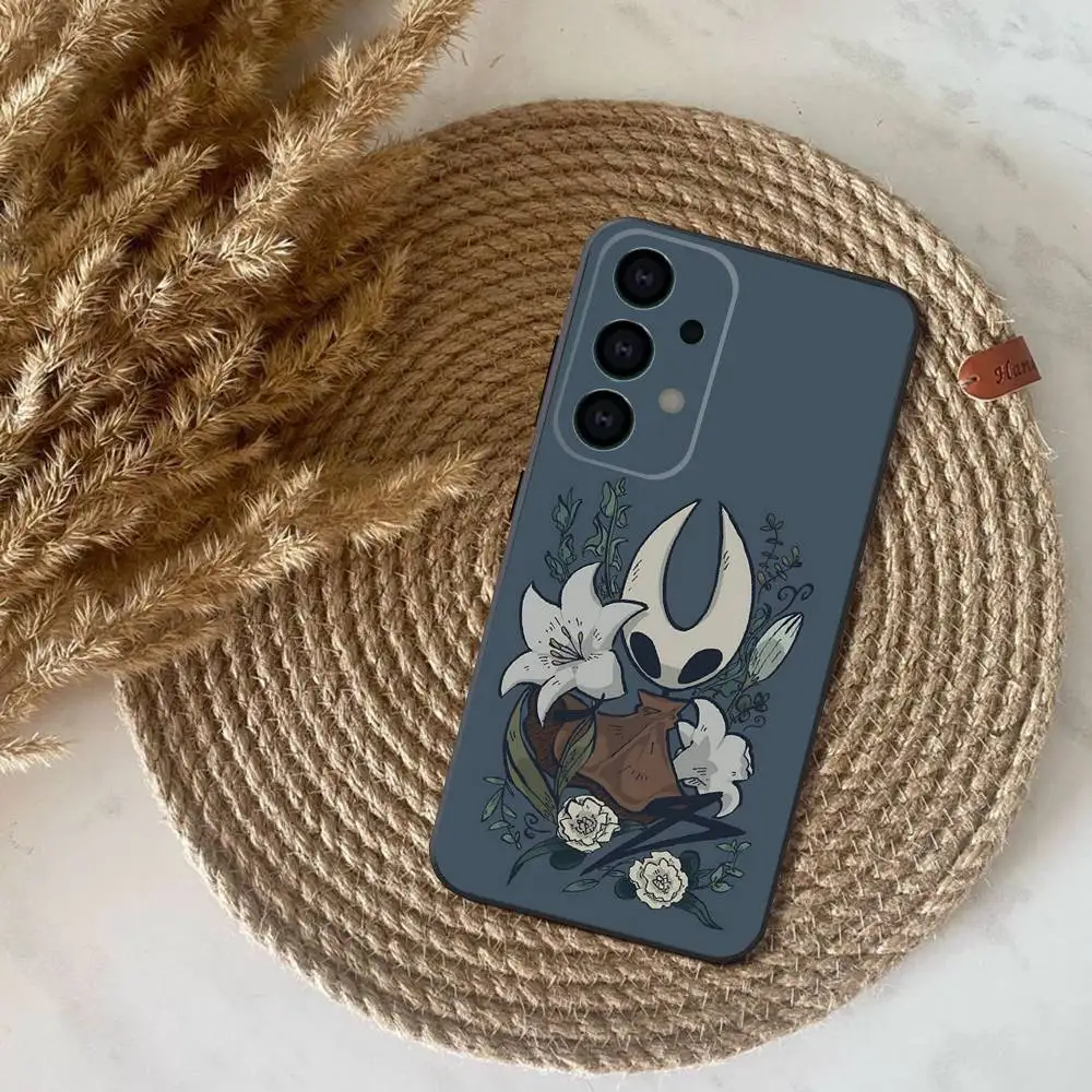 H-Hollow K-Knight Silksong Phone Case For Samsung S25,S24,S21,S22,S23,S30,Ultra,S20,Plus,Fe,Lite,Note,10,9,5G Black Cover