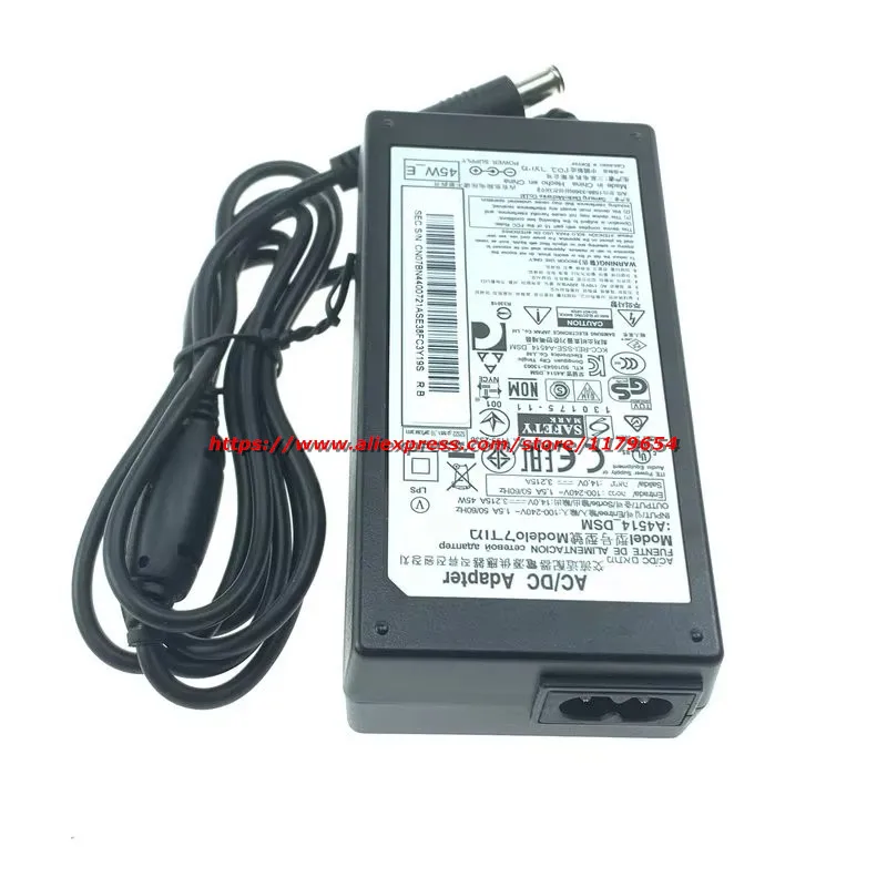 Original A4514_DSM A4515_FPN 14V 3,215A 45W Ladegerät AC Adapter für SAMSUNG HW H500 LT24C550 T24C350LT LED MONITOR TD390 22