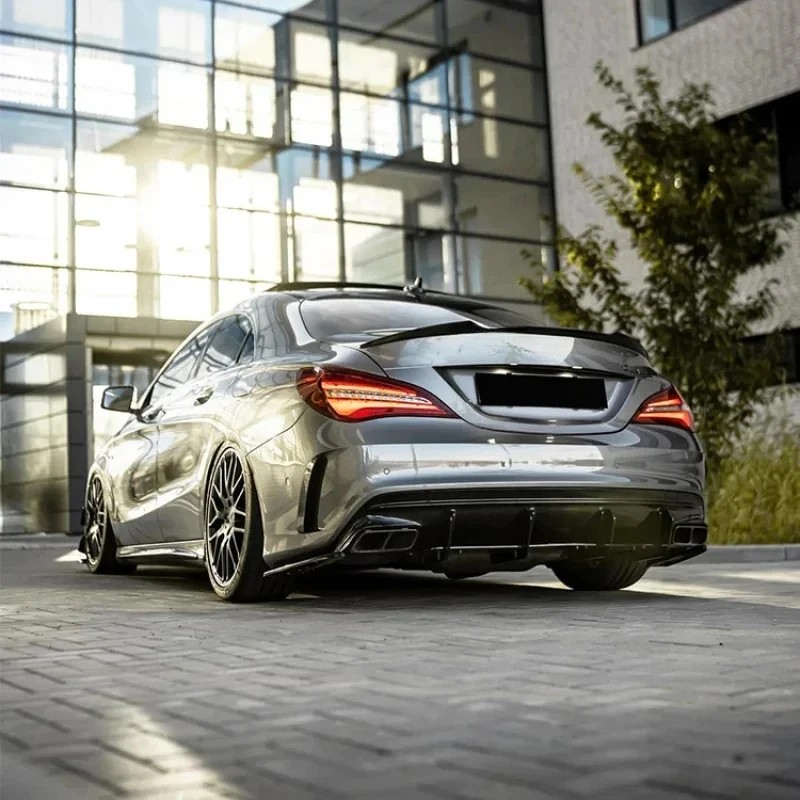 for CLA Class W117 C117 2013-2019 Car Accessory CLA45 Bumper Style Bodykit with Grille