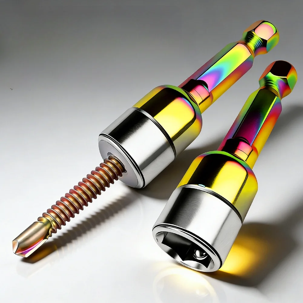 

2 Or 3 Pcs 8mm Hex Steel Ball Socket Bit High Torque Non Magnetic Quick Release For Impact Driver Drilling Tools Set