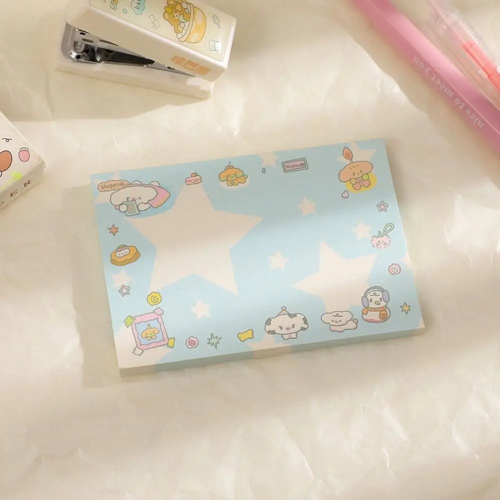 

Cartoon Cute Lovely Memo Pad Non-sticky Journal Aesthetic Note Paper Notepad Korean Message Paper Scrapbooking
