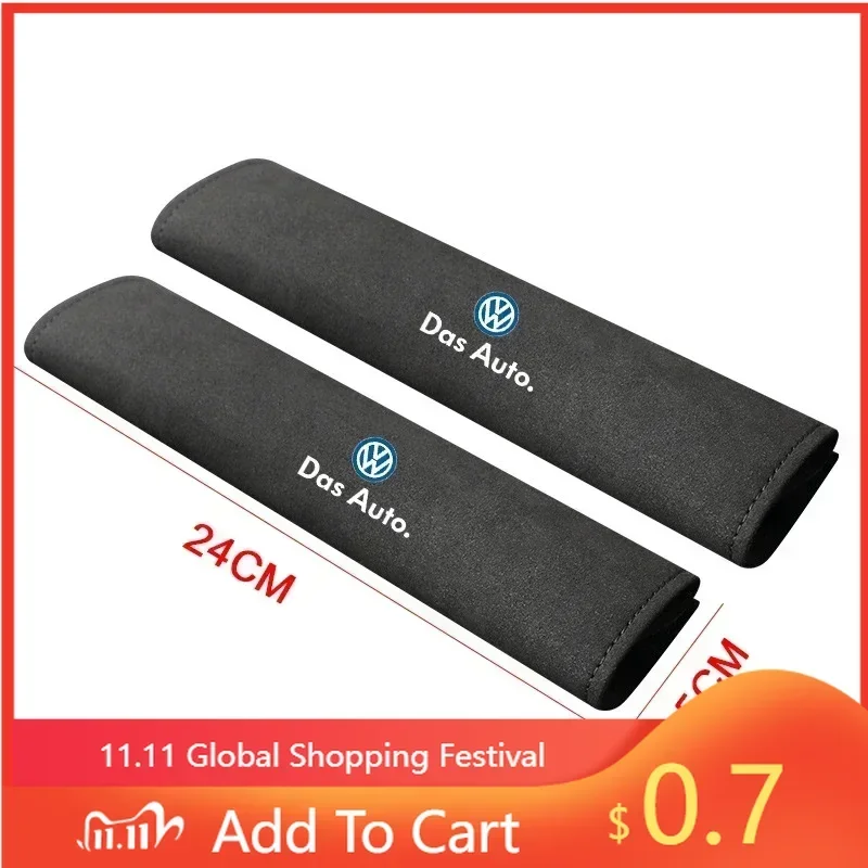 

Новые 2 шт. накладки на ремни безопасности для Volkswagen R-Line, Passat, Santana, Tiguan, Bora, Jetta, Beetle, Scirocco (для салона)