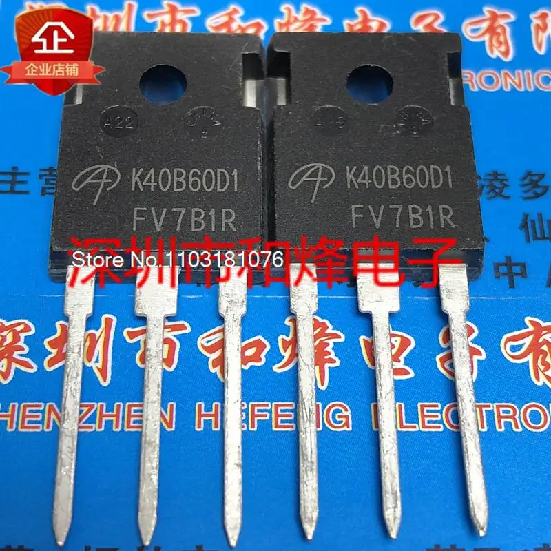 

AOK40B60D1 K40B60D1 TO-247 новый оригинальный чип питания со склада