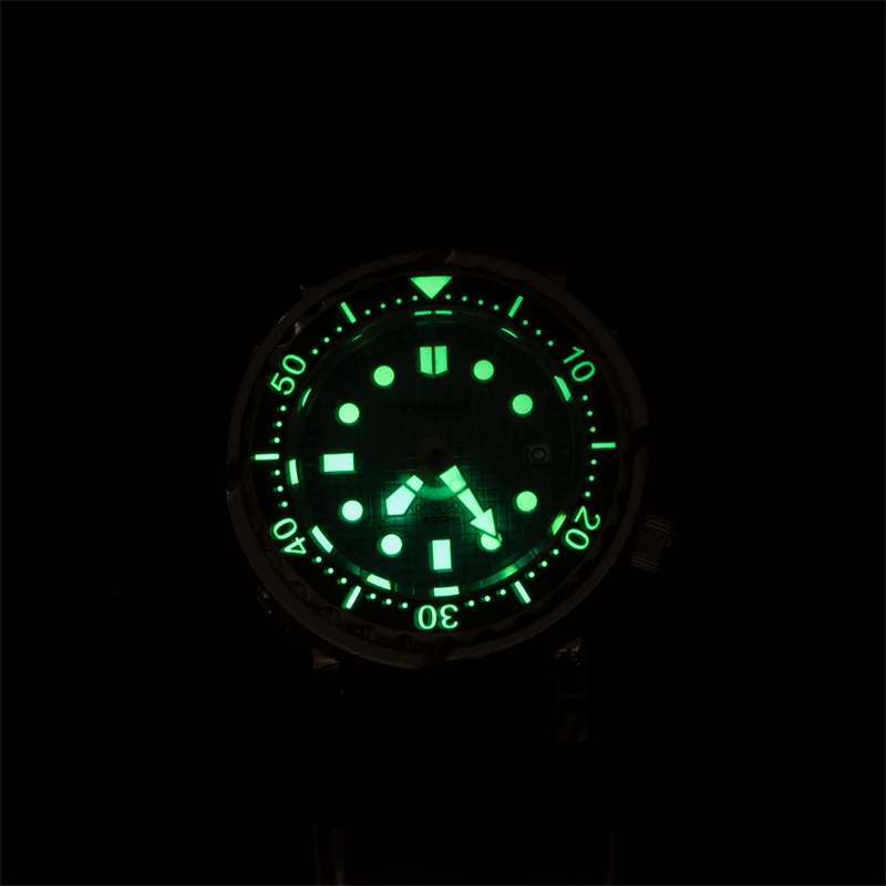 Proxima Men Diver Watch 47MM Tuna Automatic Mechanical Wristwatch Sport 300M Waterproof C3 Luminous Sapphire NH35 PT5000 SW200