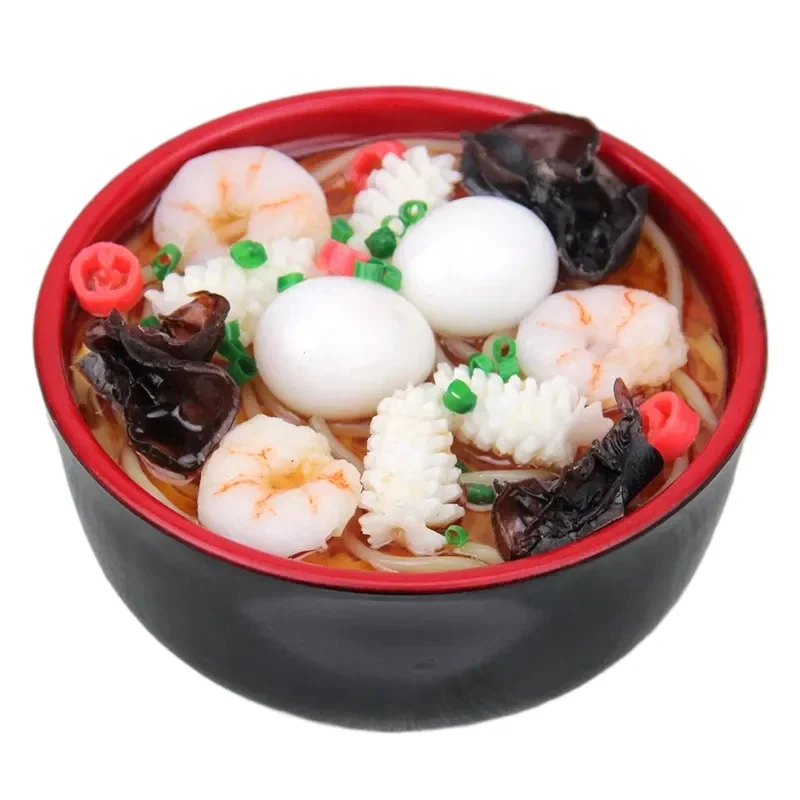 for Large Simulated Udon Noodle Model Rice Casserole Bowl Props Decoration Display Sample Piggy Bank