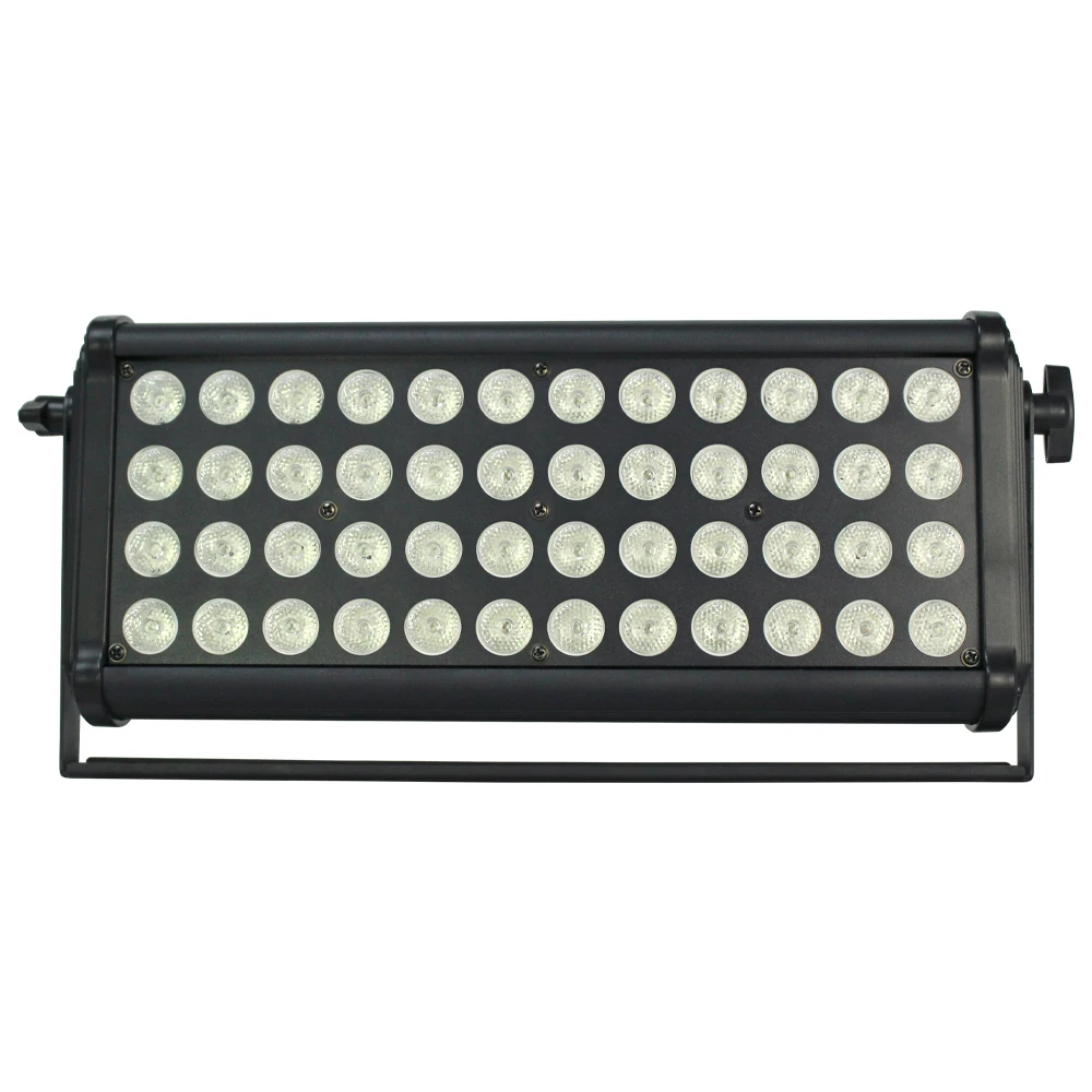 4 Buah/Lot Lampu Panggung Kecerahan Tinggi Profesional 48 Buah * 3W LED Mini Lampu Par Strobo untuk Pesta Natal Pernikahan