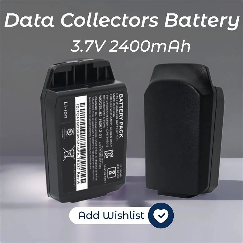 

3.7V 2400mAh for Motorola MC2100 MC2180 82-150612-01 Data Collectors Battery