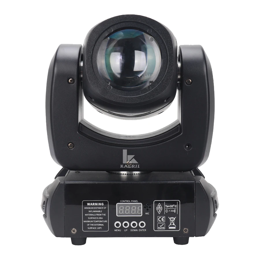 Imagem -04 - Kaerji-led Moving Head Beam 2r Spot Lyre 100w Stage Padrão de Luz Dmx Control Prisma Rotativo Super Bright dj Disco Pcs