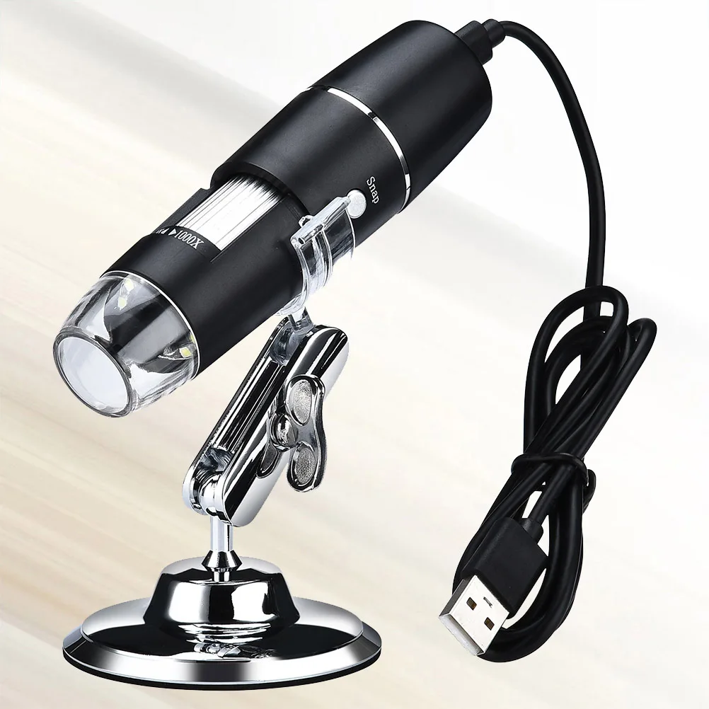 1 قطعة 1000x USB عدسة مكبرة ذراع مرنة عالية الدقة لمختبر الالكترونيات الصناعية USB عدسة مكبرة #2