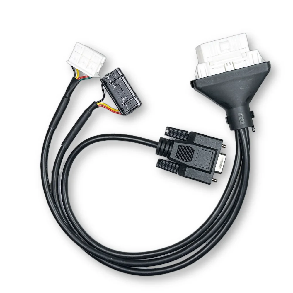 For Toyota 4A And 8A Cable 2in1 Directly Programming Cable For Toyota 4A 8A Remote Programming Work For Autel GBox X300 DP PAD2