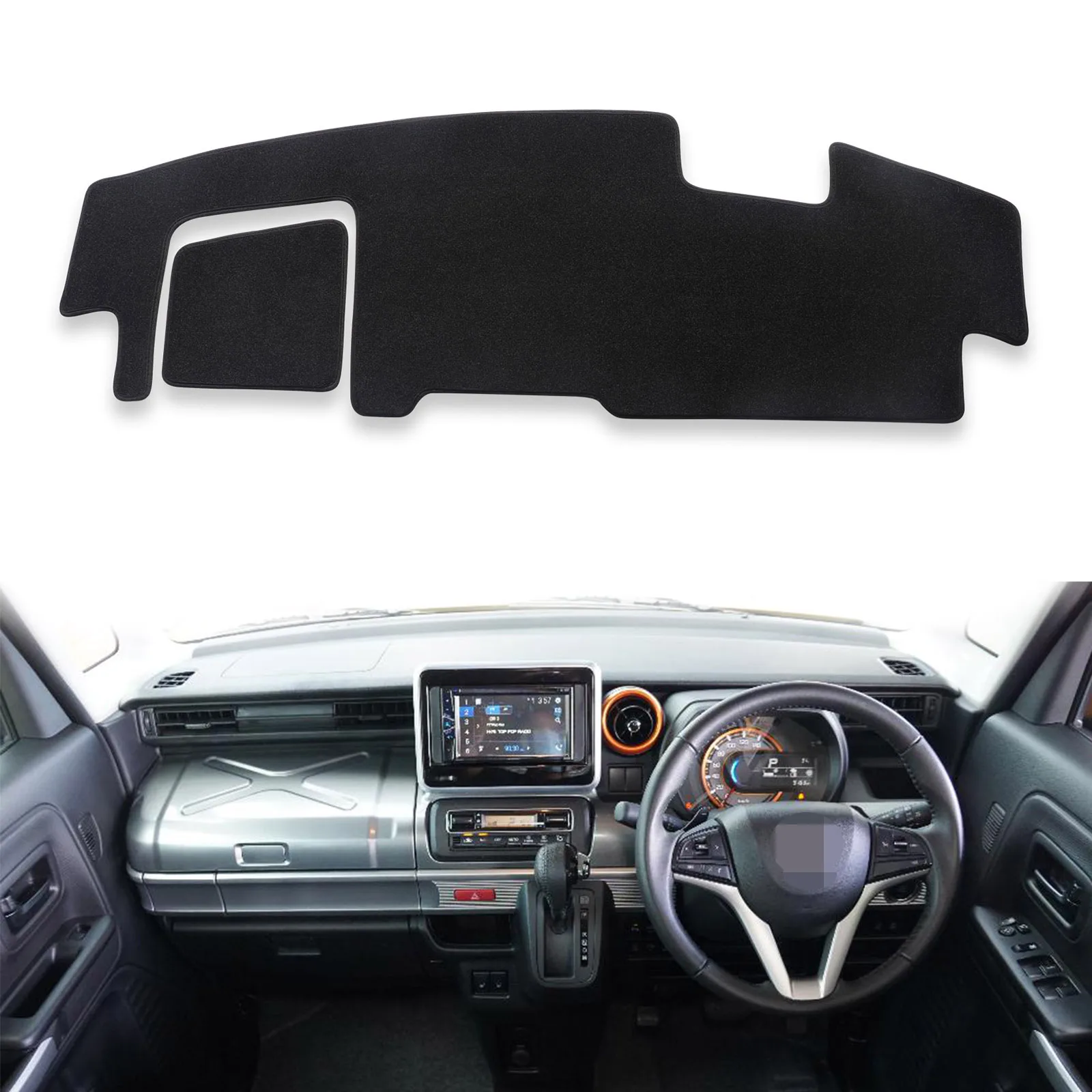 

for Suzuki GEAR SPACIA Dashboard Cover Pad MK33V MK53S 2017 - 2023 Dash Mat Dashmat Car Accessories Sunshade Carpet