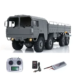 W magazynie 8*8 CROSSRC Truck MC8C 1/12 Off Road Truck Military Vehicle RTR Climbing Car Model with Light Sound Smoke Unit THZH1950