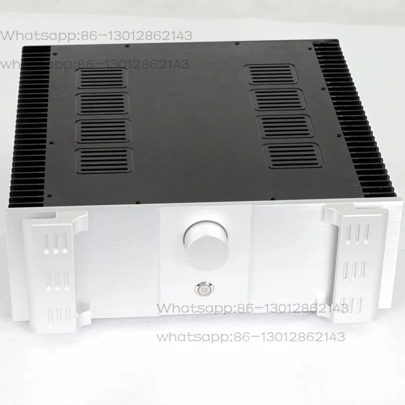 WA160 handle version 4415 heat dissipation on both sides, Class A pure rear all-aluminum power amplifier chassis 440 * 410 * 150