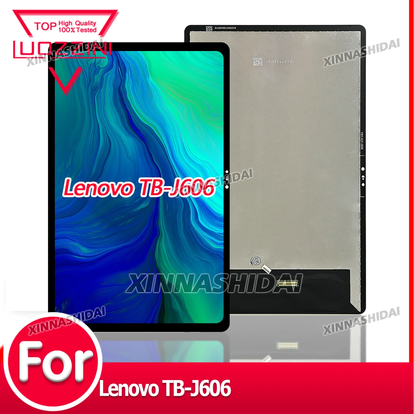

11-дюймовый ЖК-дисплей для Lenovo TB-J606, ЖК-дисплей с дигитайзером сенсорного экрана для TB-J606, запасные части в сборе ЖК-дисплея