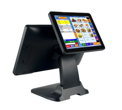 Win/android google GMS Folold 15 "+10.1 جهاز POS أحادي/مزدوج بشاشة تعمل باللمس، حجم التغليف المدمج يوفر حوالي 40% شحنًا #4