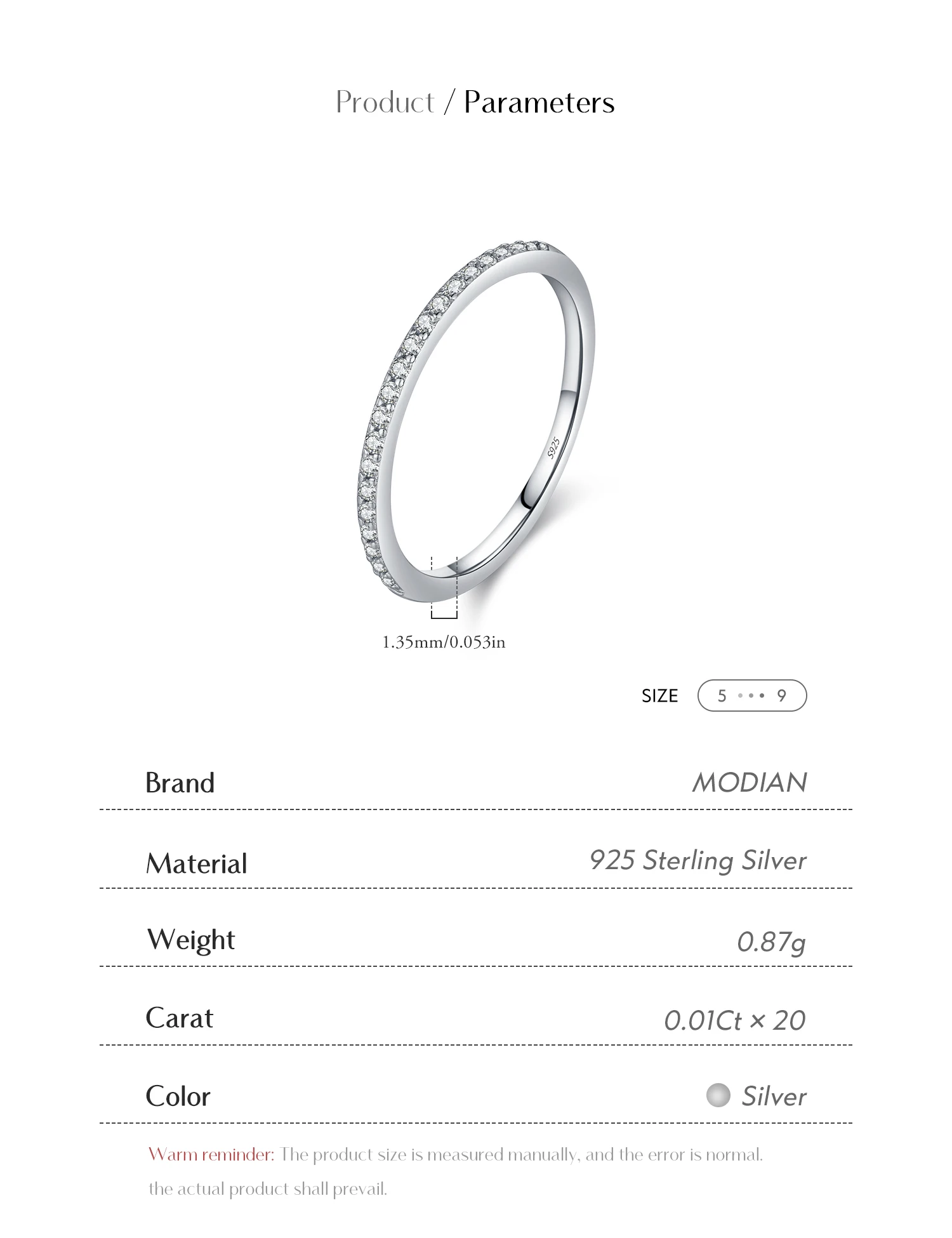 Product detail