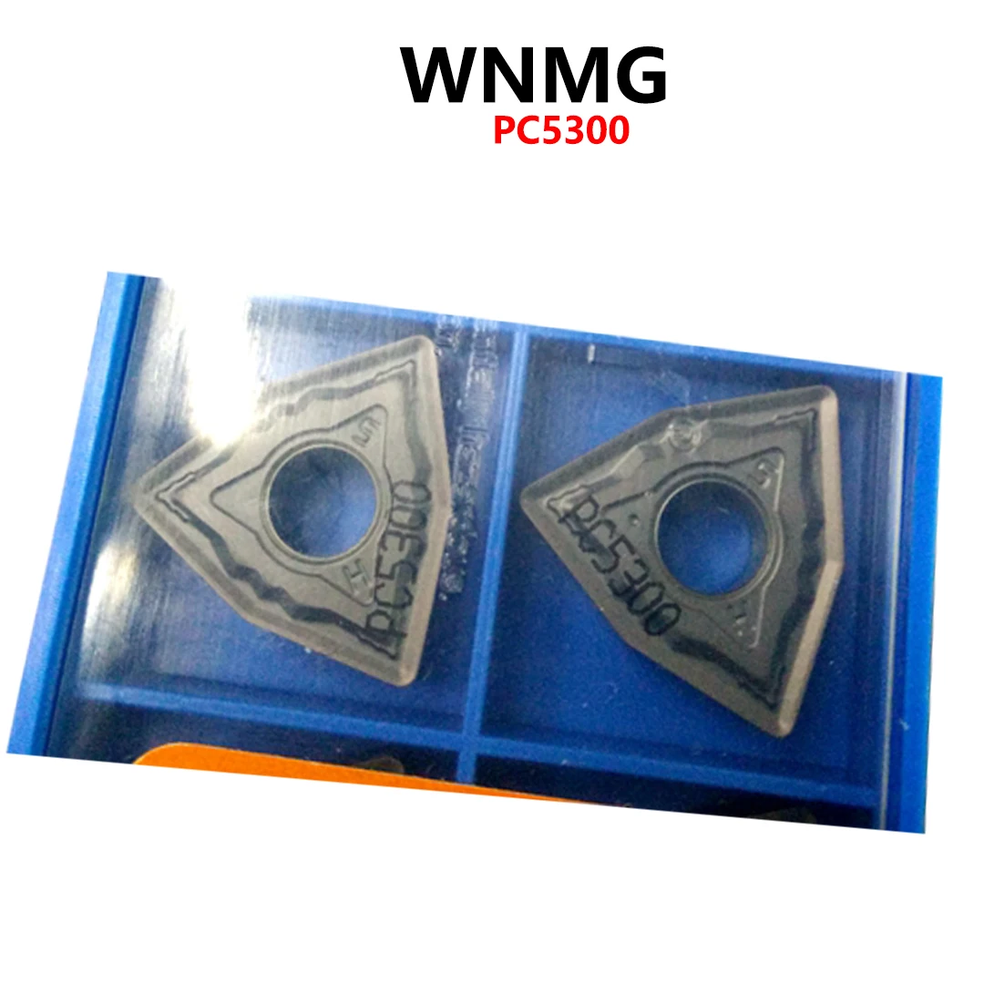 

Оригинальный держатель инструмента с универсальными лезвиями WNMG080404-HS WNMG080408-HS PC5300 Твердосплавные вставки с хвостовиком токарного станка с ЧПУ WNMG 080404 100%