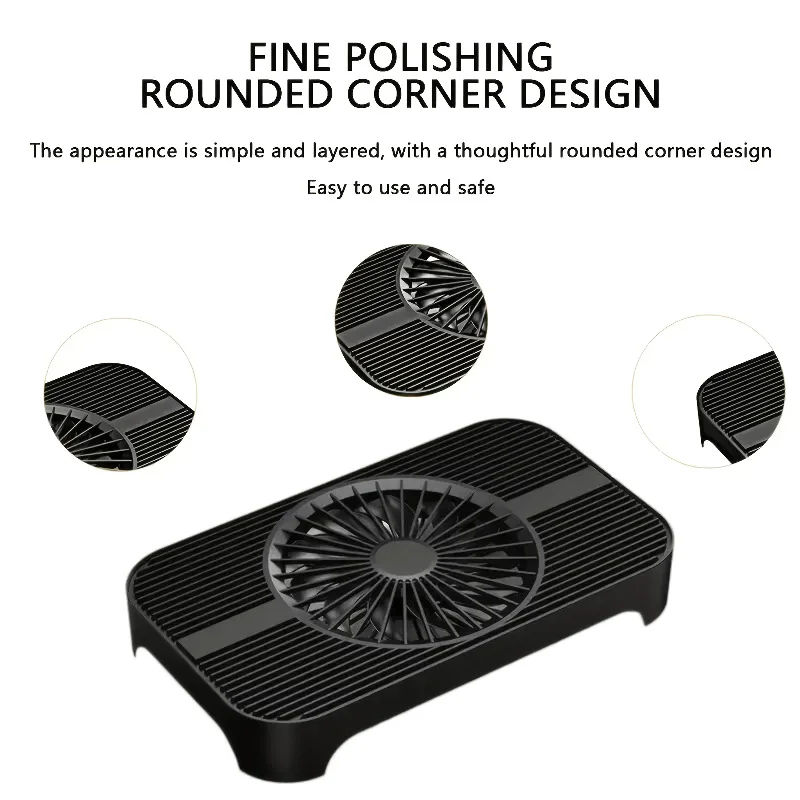 Network cooling solution: 5V USB silent fan (65.8CFM), compatible with routers, consoles, DVRs & cabinets