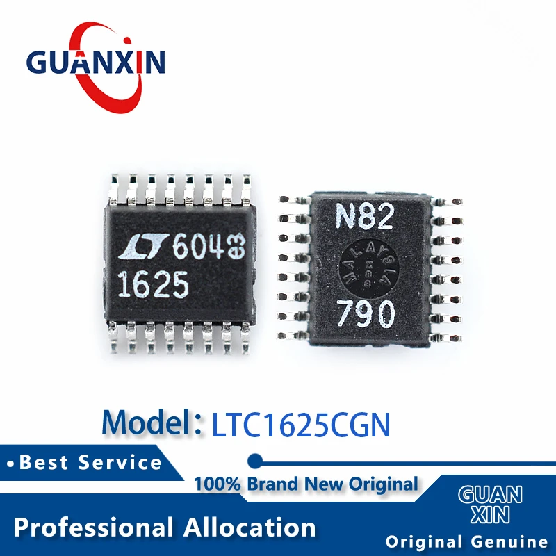 

100% New LTC1625CGN LTC1625IGN Marking 1625 SSOP-16 LTC1625