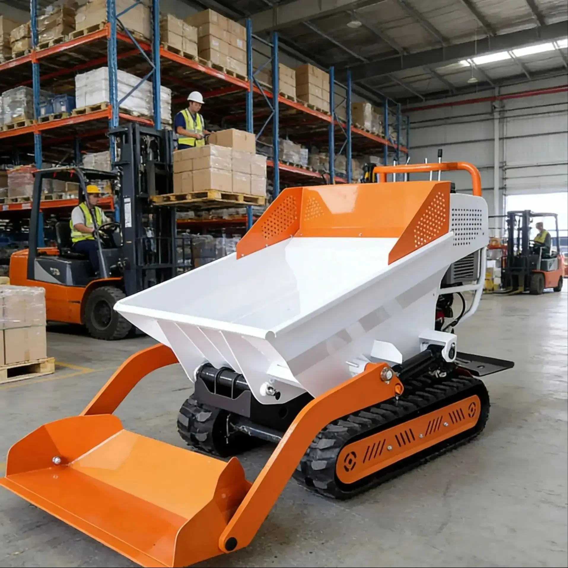 Customized Mini Skid Steer Loader with Hydraulic System - Precise Control for Heavy Loads Hydraulic dump truck