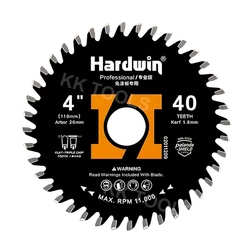 110/125/185/205/230mm Carbide Circular Saw Blade Discs 40/60/80/100T Wood Cutting Disc 1.8mm Teeth Width Woodworking Saw Blades