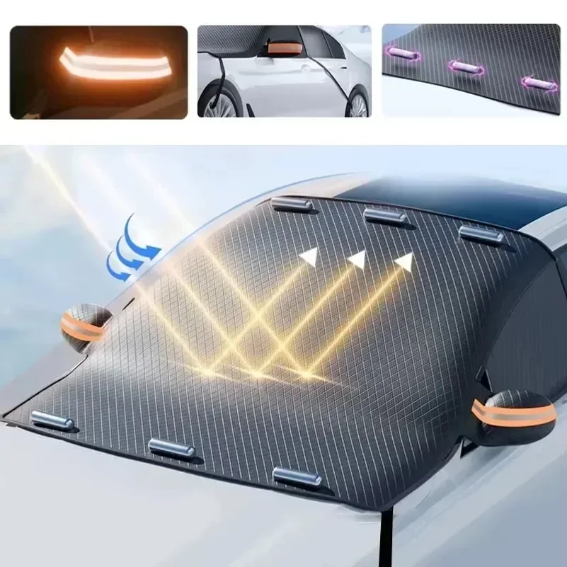 車外装アクセサリー ウィンドシールド 雪氷ガード 夏用日よけ - Car Accessories Exterior のレビューと価格