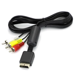 Audio Video AV Cable Game Composite 3 RCA Copper Wire PS2RGB PS2AV Multi For Sony Playstation1 2 3 PS1 PS2 PS3 Console