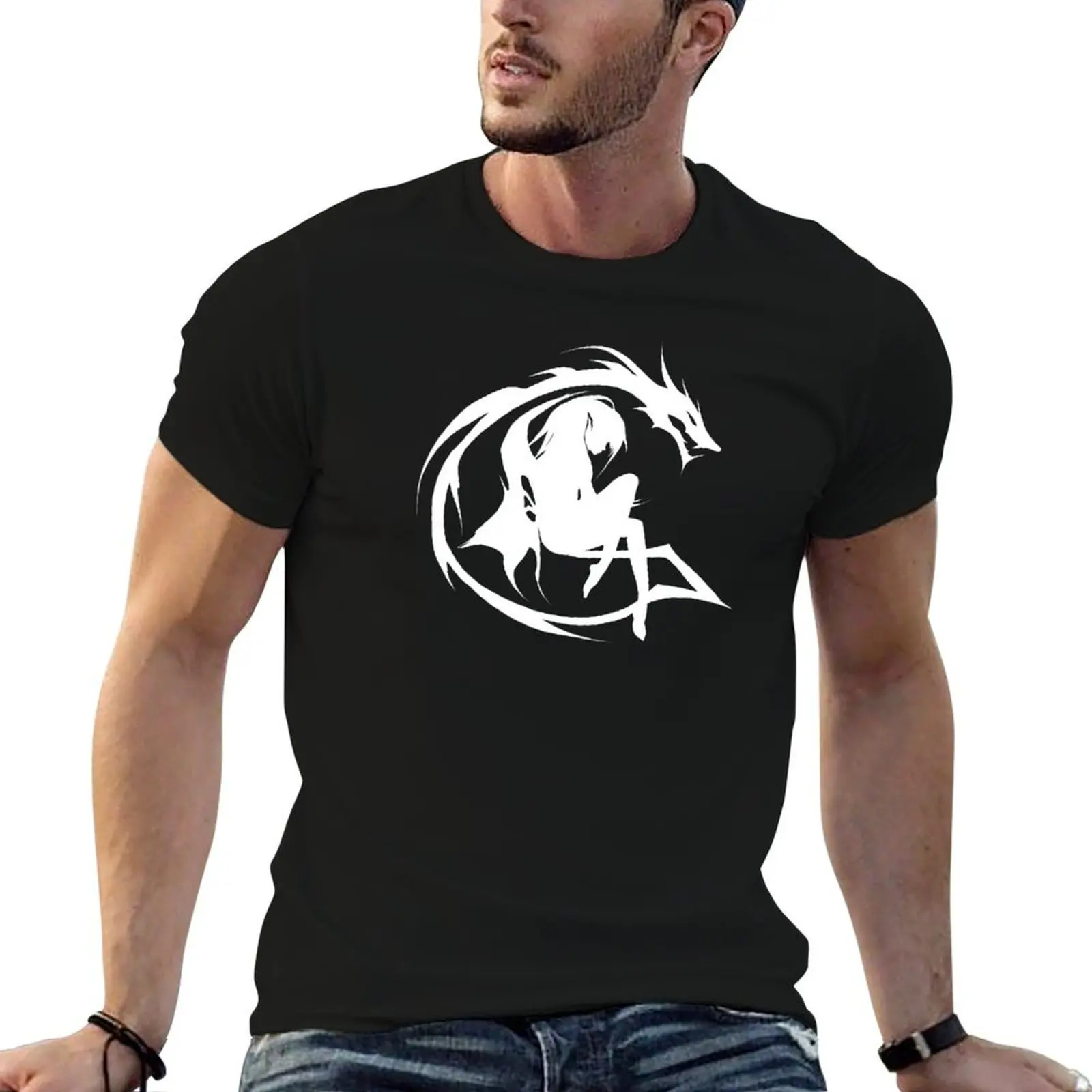 

grimes logo new T-Shirt mens graphic t shirts men t shirt cotton 100% t shirts for man graphic tees T-shirt