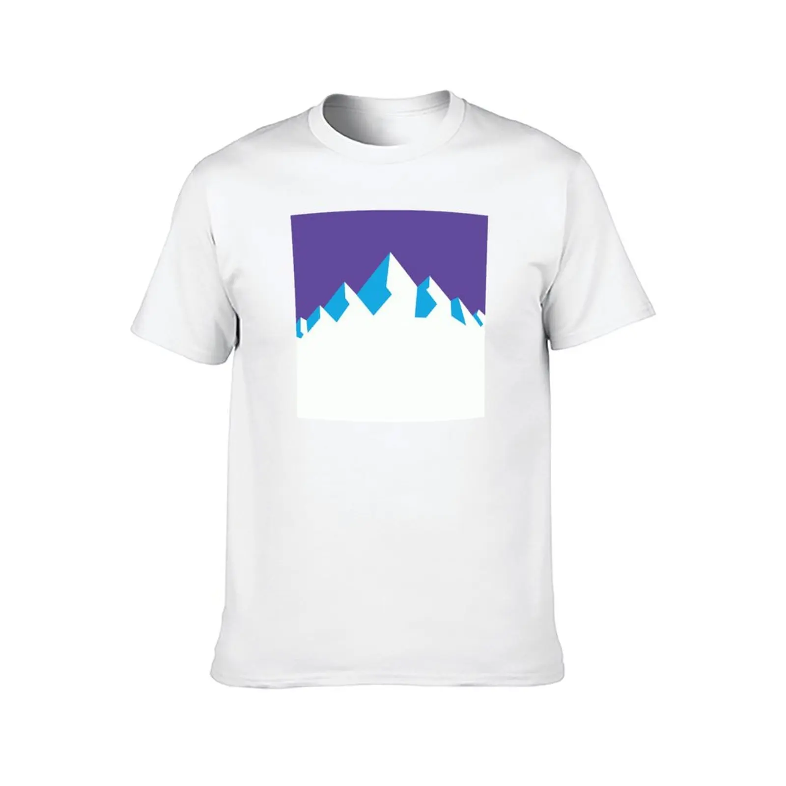 Utah Jazz Mountain T-Shirt Man t-shirt Clothing anime t shirts tops outfits for men