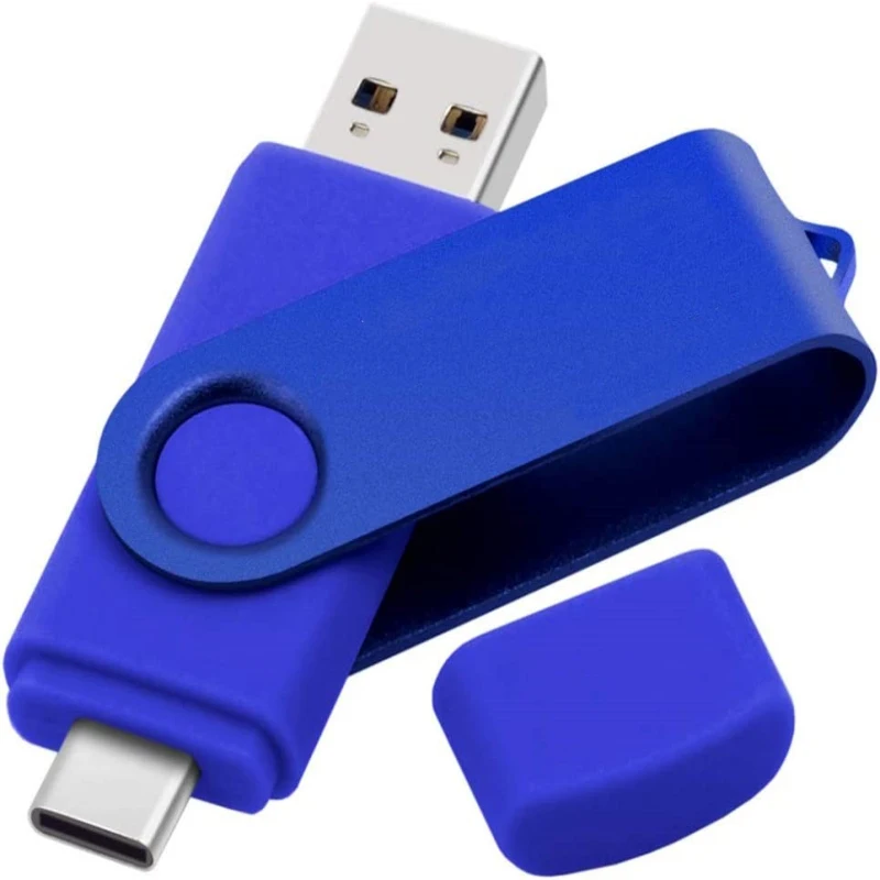 360 Rotate 128GB type-c usb flash drive 64GB 32GB 16GB High Speed 3.0 pen drive Flash Memory Stick Key Free Custom Logo