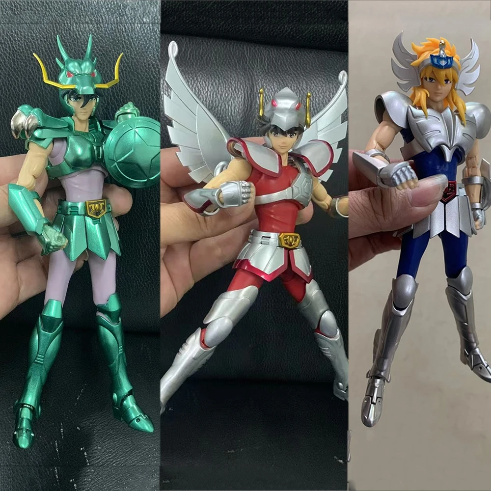 GT Model Saint Seiya Myth Cloth EX Pegasus Seiya Hyoga Cygnus Dragon Shiryu V1 20th Knights of the Zodiac Anime Action Figure