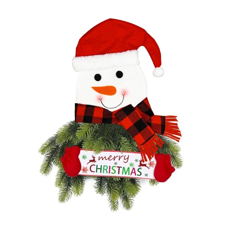 Light Snowman Christmas Wall Hanging Accessories, Easy to Install Festival Decoration for Any Room Festival Touch