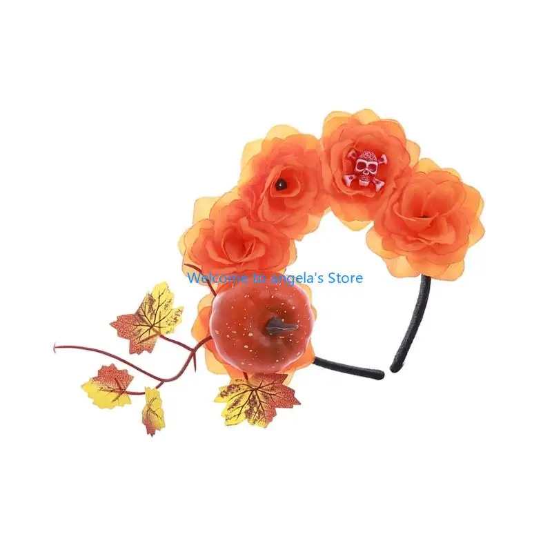X4YC Halloween Headband Cosplay Headband Halloween Party Head Piece Hair Hoop Gifts