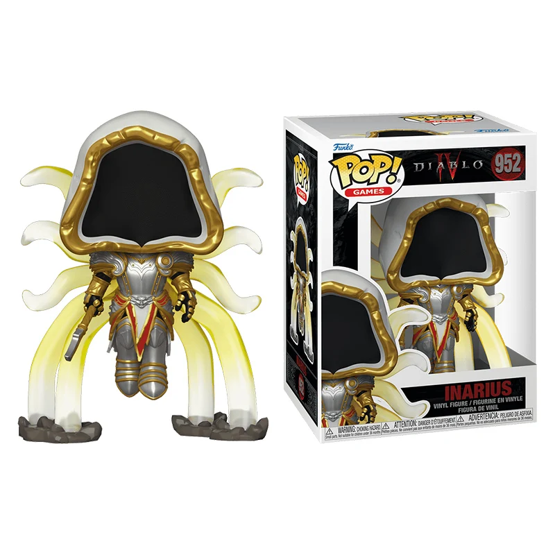 Funko Pop Video Games Diablo 4 Malthael / Mephisto / Inaris Anime Figure Action Toys for Boys Gift Collectible Model Ornaments