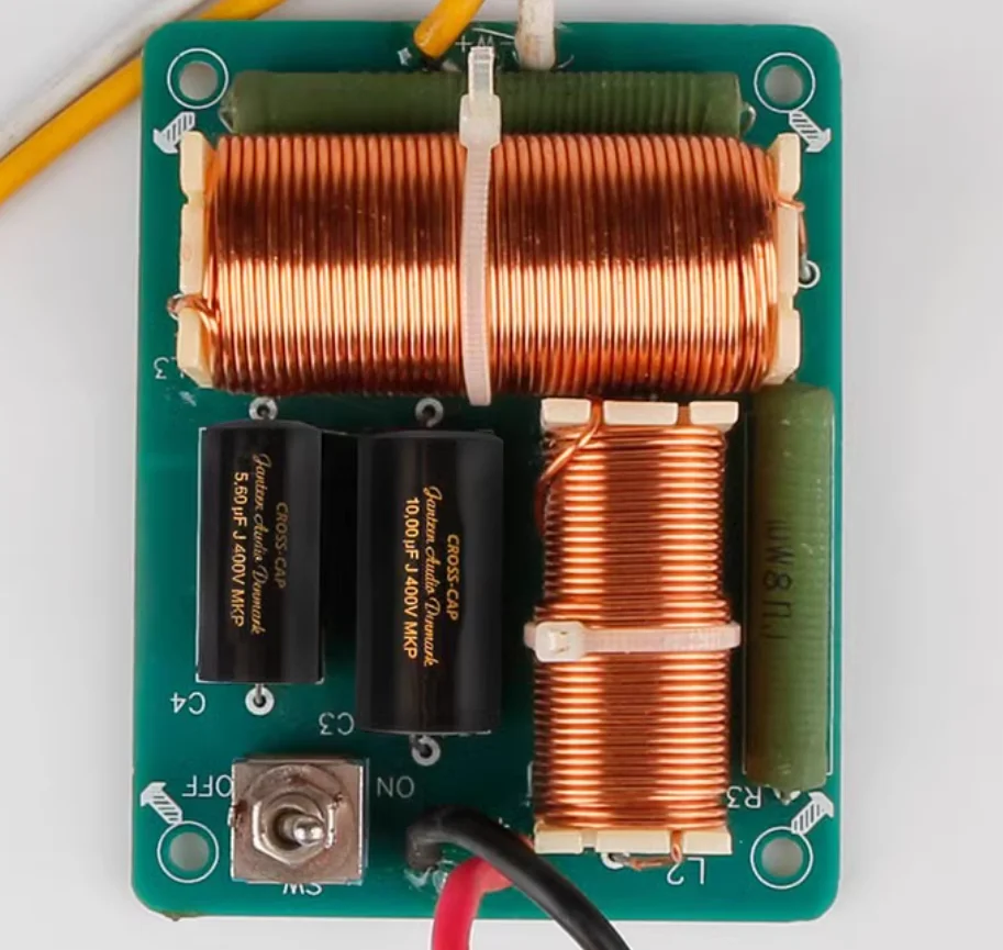 원래 덴마크 Jantzen 400V CROSS-CAP 발열 단계의 주파수 분할 커플 링 오디오 커패시터
