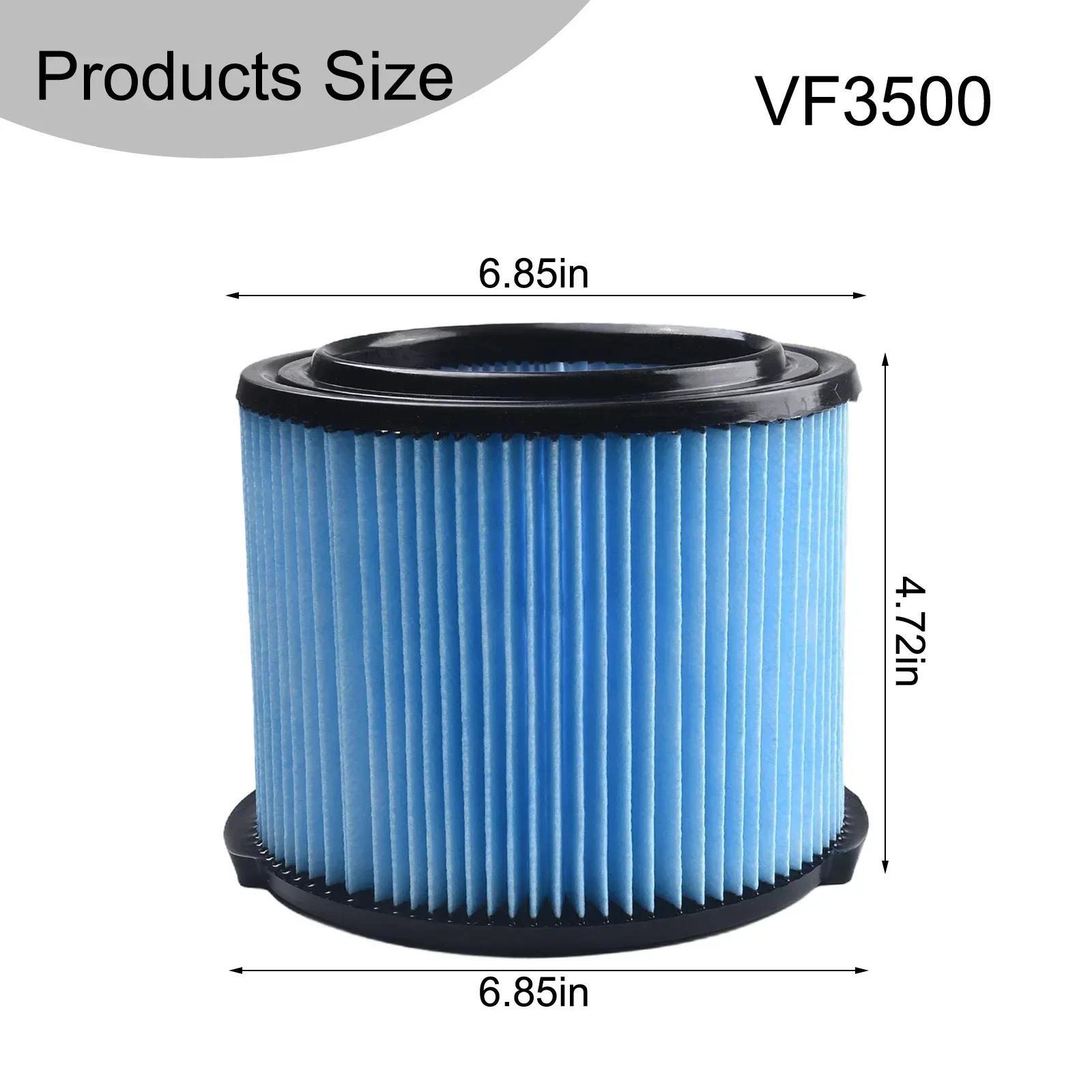 Vacuum Cleaner Filter Screen Filtration Filter Element For VF3500 VF4000 VF5000 VF6000 For Ridgid Vac Filter Replacement