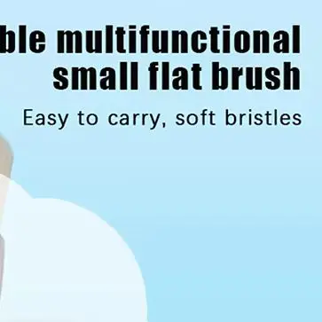 1 قطعة رقيقة جدا خط واحد فرشاة كريم أساس على شكل هلال قناع فرشاة مقبض قصير رقيق لينة الخشن المهنية الجمال أداة #1