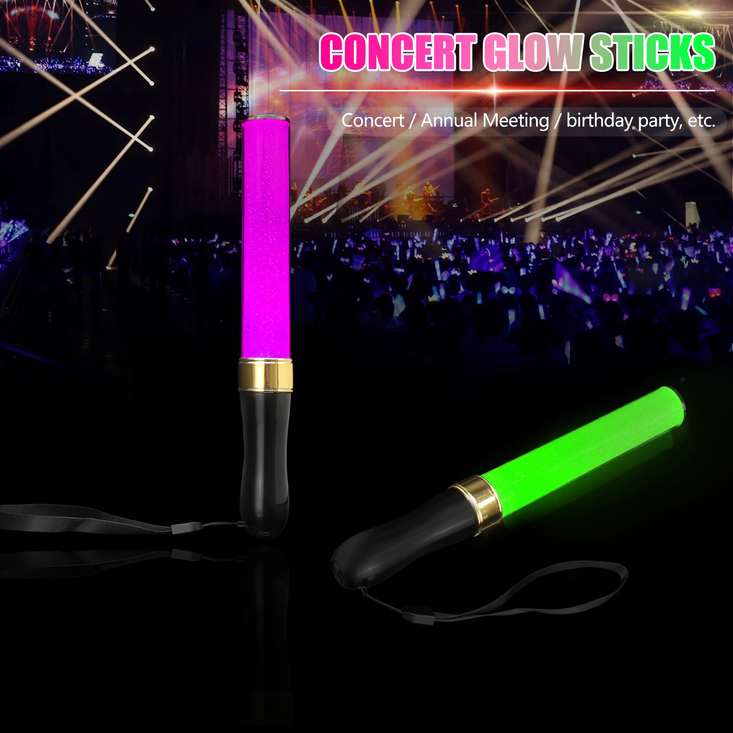 Customized luminous stick, high-quality promotional luminous stick, with LED pen light