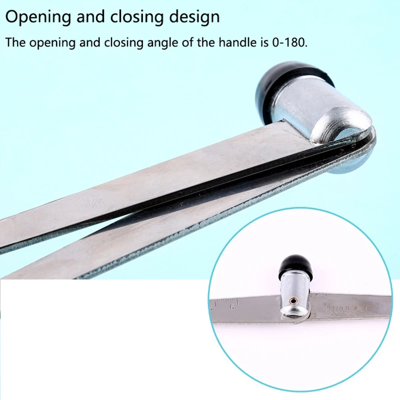 Медицинский ударный молоток из нержавеющей стали со шкалой, неврологический массаж, коленный молоток, перкуссия, рефлексы, диагностическая перкуссия