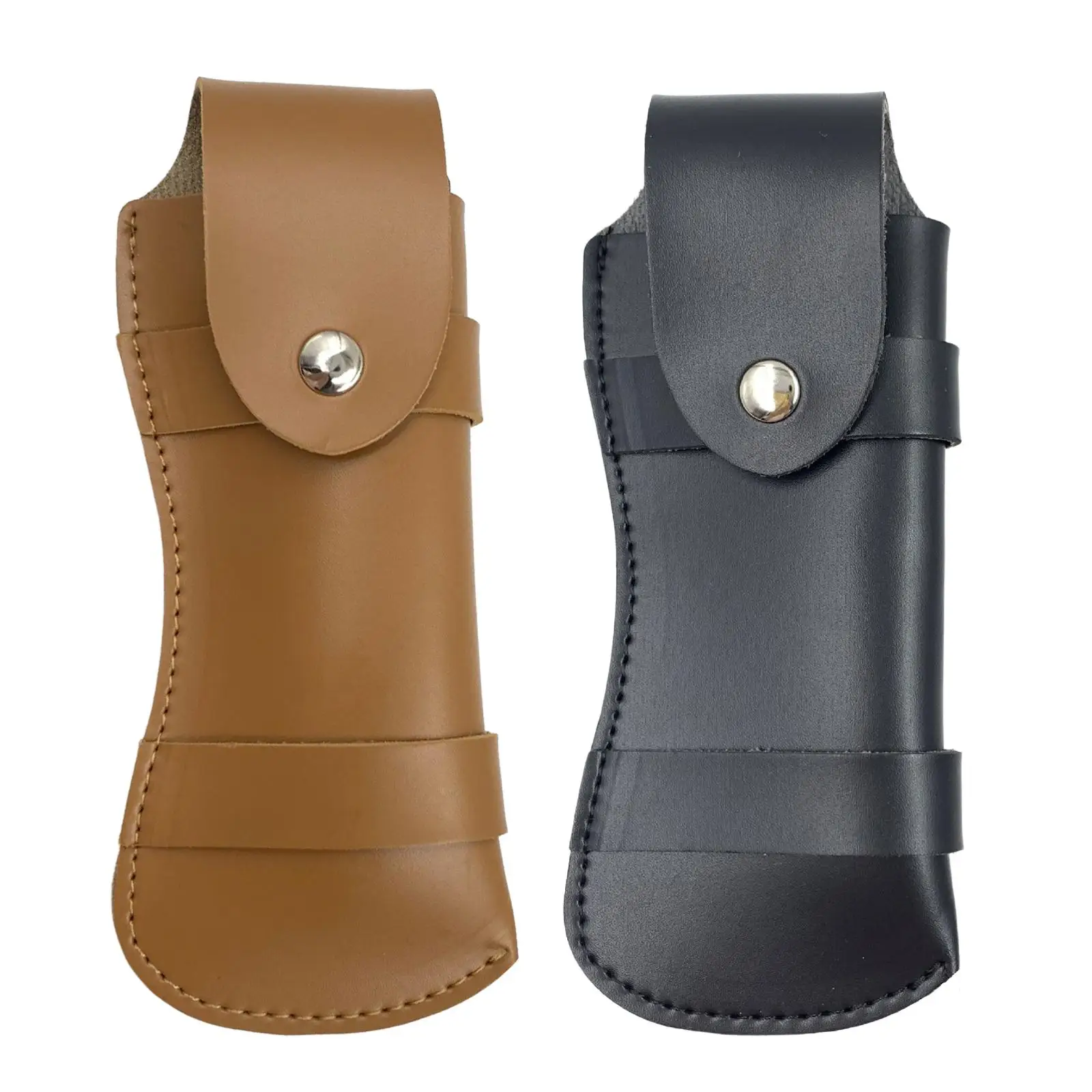 Pruning Shear Pouch Bag with Buckle Premium PU for Carry Gardening Tool