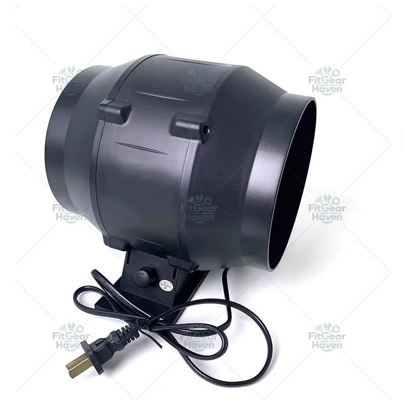 Suitable For 8 Inch/ 6 Inch Ventilation Fan 110V-240V Blower Exhaust Fan Waterproof Air Ventilator Pipe Extractor With Stepless