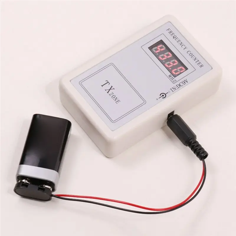 A42F Handheld Remote Control Wireless Frequency Meter Digital Counter Tester 250-450MHz for Car Auto Garage Door
