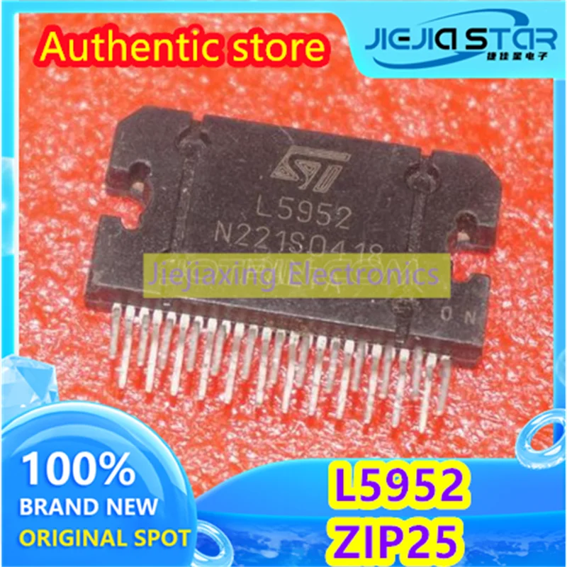 (1/20pieces) L5952 ZIP25 100% brand new original car amplifier fragile chip 100% brand new genuine electronics spot