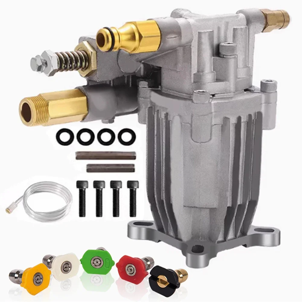 1set Horizontal Pressure Washer Pump 2400-2750 PSI At 2.2-2.4 GPM For KARCHER For HONDA Engines 212cc 3/4