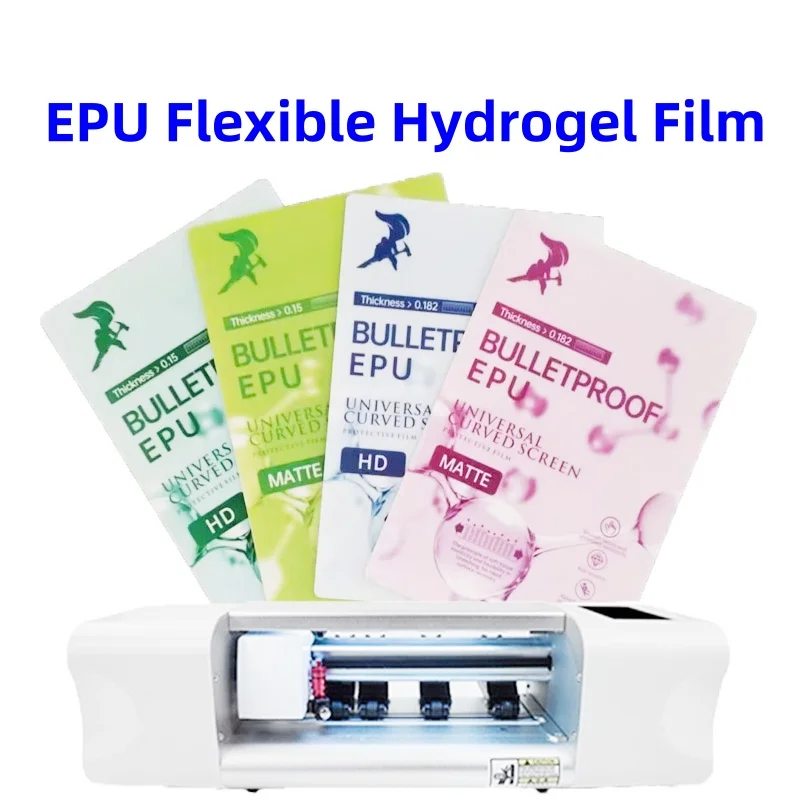 50pcs HD Flexible Hydrogel Film Universal Straight Curved Screen Protector Matte EPU Film For Cut Machine Mobile Phone