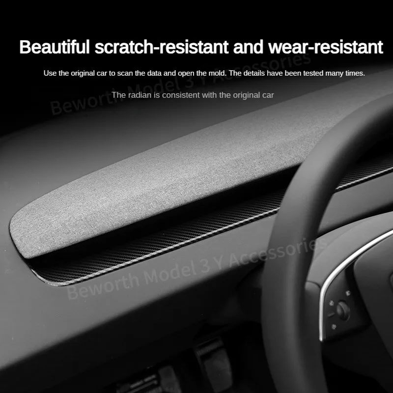 Per Tesla Model 3 Highland 2024 cruscotto presa aria condizionata Console centrale pannello strumenti copertura Trim Model3 accessori