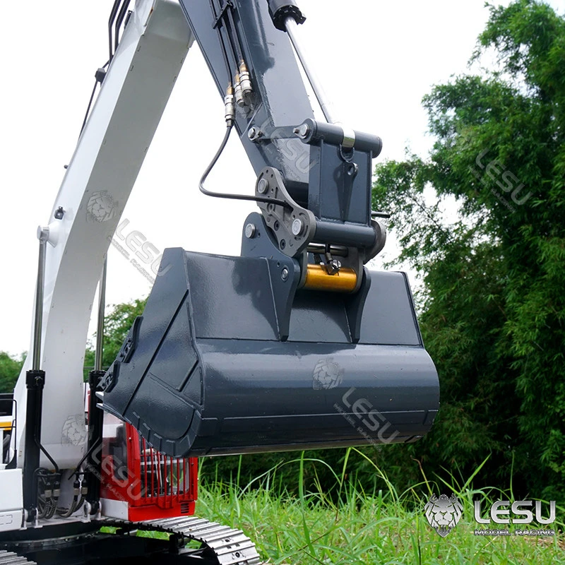 LESU Metal Selector Grab Grapple Fixed Mount For 1/14 RC Hydraulic Carter Excavator Outdoor Toys TH16933 Truck DIY Accessory Toy