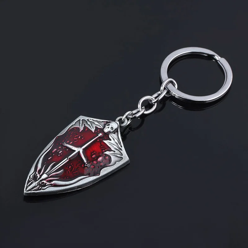 Game Dark Soul 3 Keychains Bonfire Keyring Holder PS4 Metal Pendant For Fans Men Women Car Party Gift Pendant Jewelry